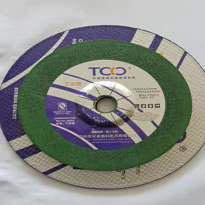 Kalite  150mm 6mm Resin Cutting Disc TCO Metal Inox Grinding Wheel Sharpness Fabrika