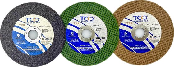 Kalite  TCO Construction Hardware Tools 107x1.6x16mm Die Grinder Cut Off Wheel Fabrika