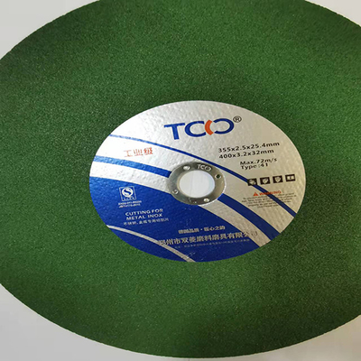 TCO T41 Kesme Diski Bileme Çarkı 355mm 14 İnç Metal Sentetik Reçine